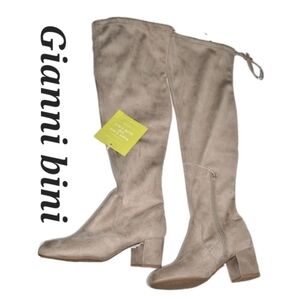 Giani Bini Tan Over-the-Knee Boots Size 6.5M
